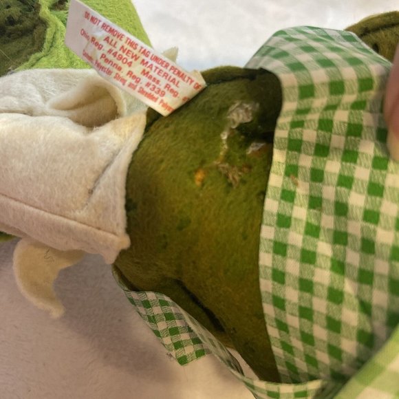 Extremely RARE 1969 Annalee Mobilitee Dolls Spring Frog Needs TLC has Tag - Picture 9 of 12